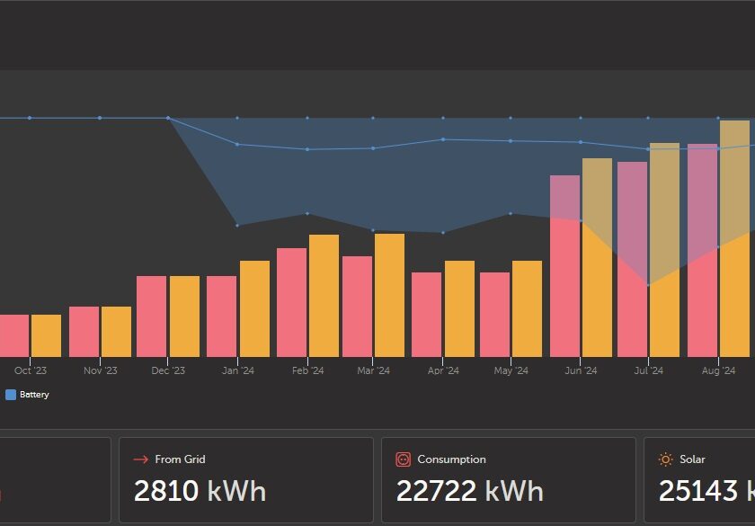 Victron VRM Portal consumption